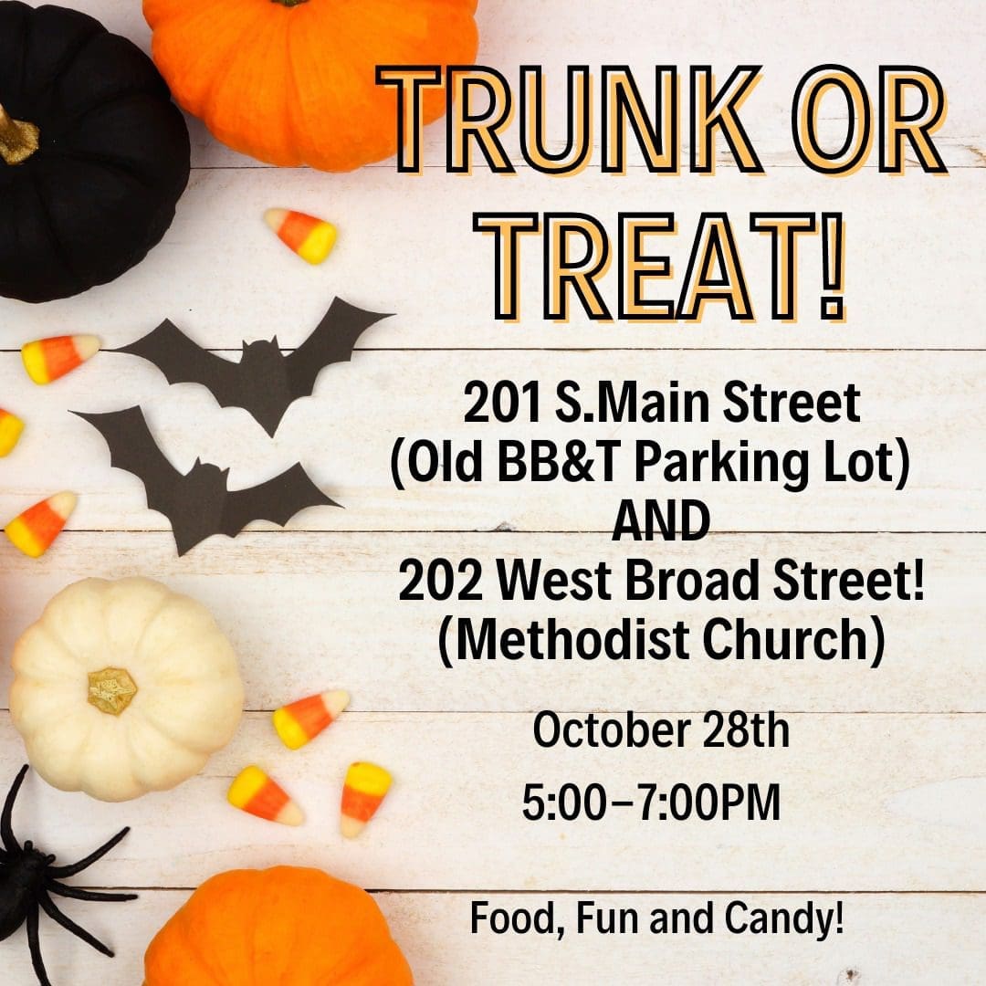 Trunk or Treat flyer