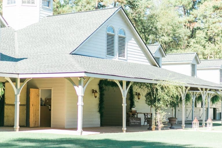 Exterior of stables