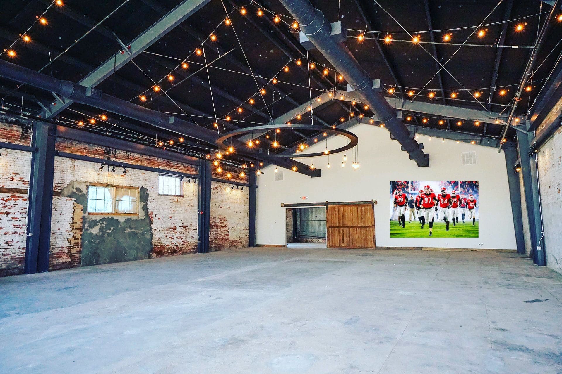 College Football at Oconee Brewing Company