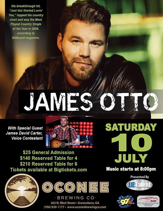 James Otto flyer
