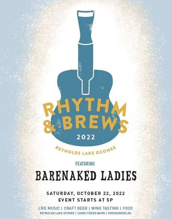Rhythm & Brews 2022 flyer