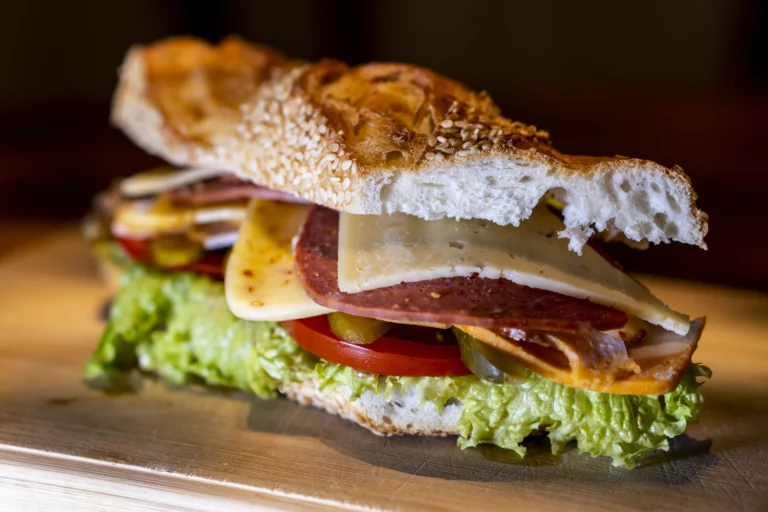 a delicious sandwich from Sammy's
